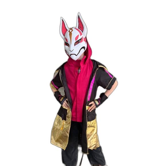 SPIRIT HALLOWEEN Fortnite Drift costume Youth XL 14-16 cosplay VGC - Picture 1 of 14